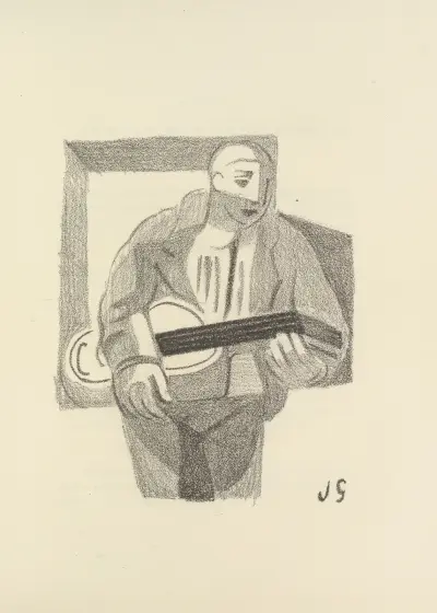 As a wife has a cow Pl.2 von Juan Gris