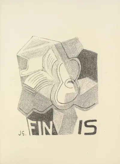 As a wife has a cow Pl.4 von Juan Gris