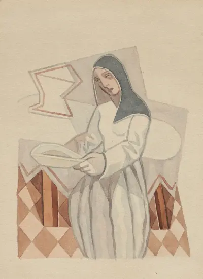 La Religieuse av Juan Gris