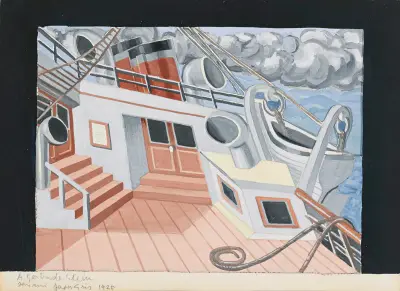 Strandstolens bro av Juan Gris