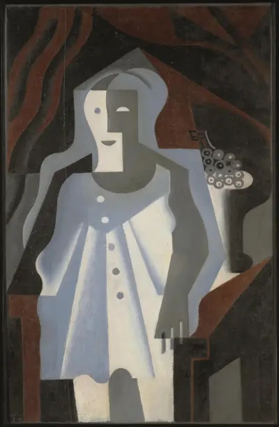 Pierrot à la grappe av Juan Gris