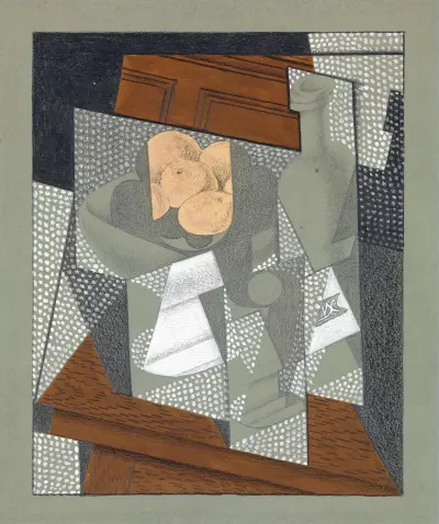 Fruktskålen av Juan Gris