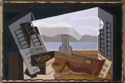 The Open Window av Juan Gris