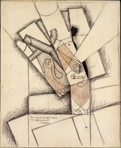 Rökaren II av Juan Gris