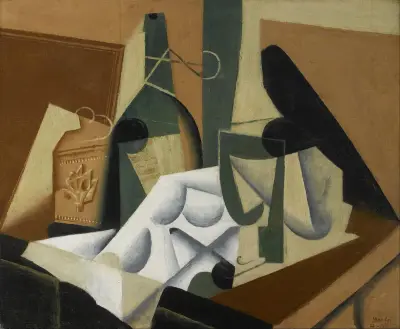 The White Tablecloth av Juan Gris