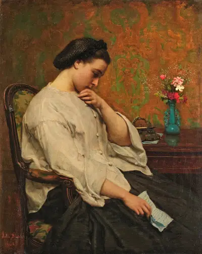 Brevläsningen av Jules Breton