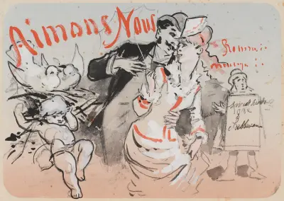Aimons Nous av Jules Chéret