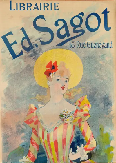Buchhandlung bei Sagot von Jules Chéret