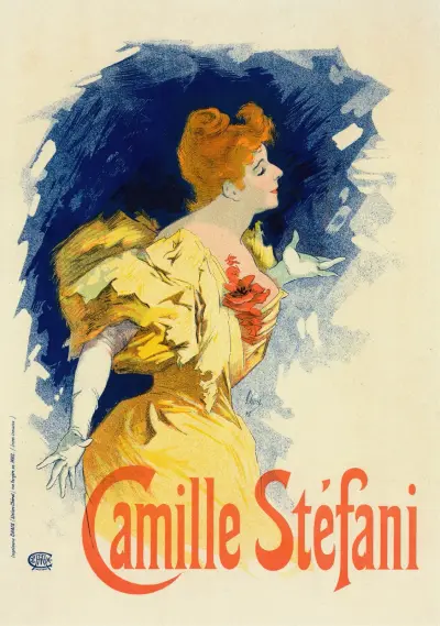 Camille Stéfani av Jules Chéret
