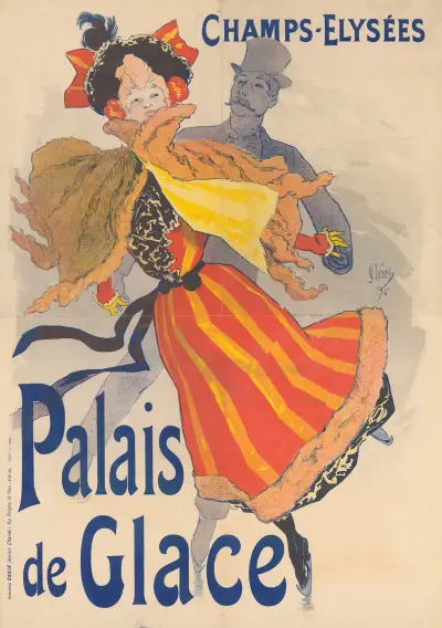 Champs-Elysées, Palais de Glace av Jules Chéret