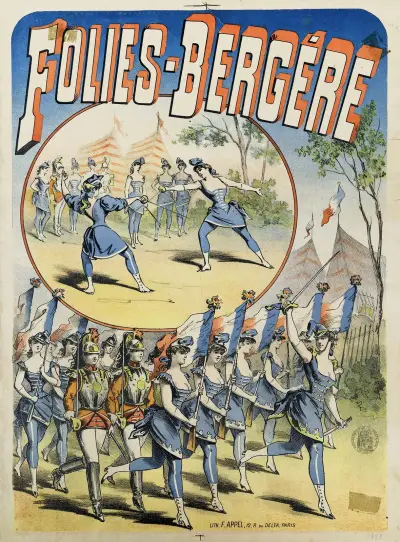 Folies-Bergère av Jules Chéret