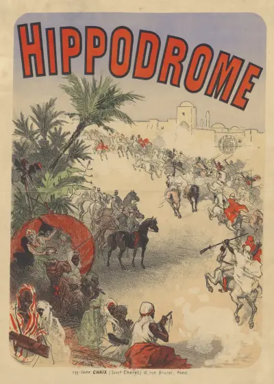 Hippodrome av Jules Chéret