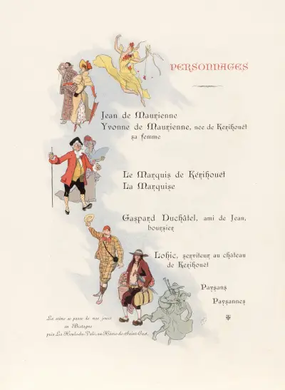 Klippans fe (Pl. 2) av Jules Chéret