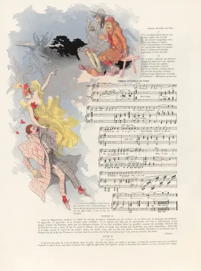 Klippans fe (pl. 6) av Jules Chéret