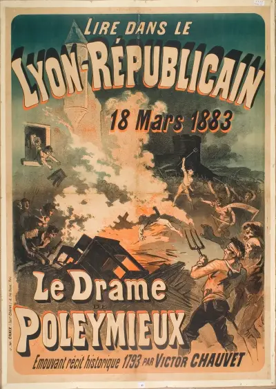Le drame de Poleymieux av Jules Chéret