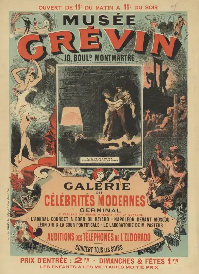 Musée Grévin, 10, boulevard Montmartre av Jules Chéret