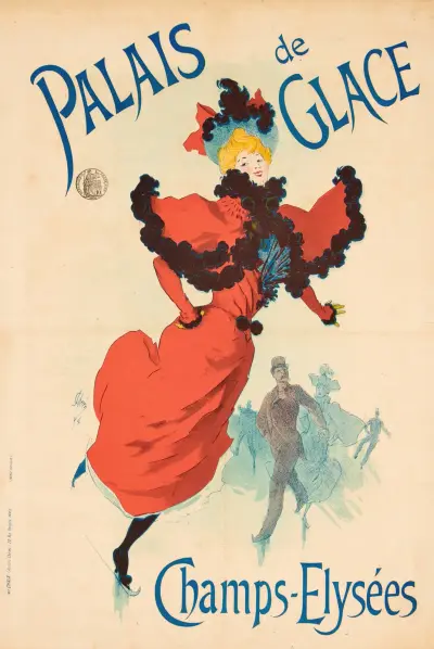 Palais de Glace Champs-Élysées av Jules Chéret