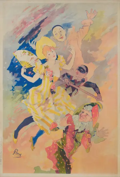 Pantomima, 1891, Jules Chéret