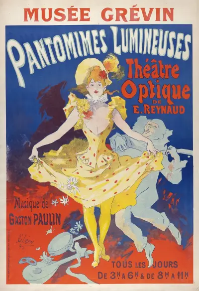 Ljuset pantomimer av Jules Chéret