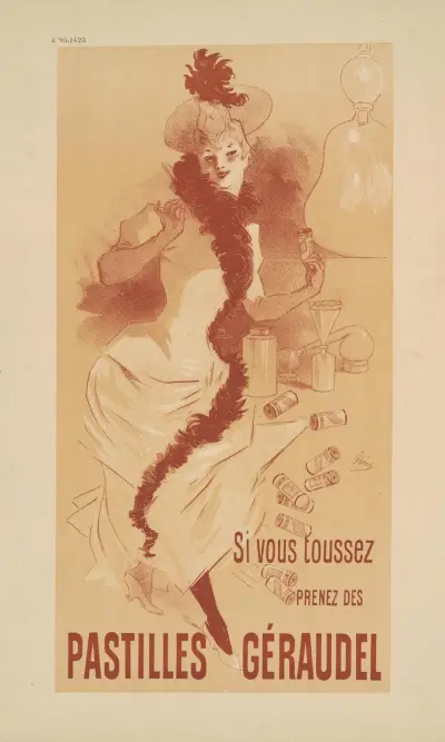 Pastilles Géraudel av Jules Chéret