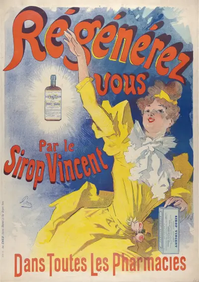 Sirop Vincent av Jules Chéret