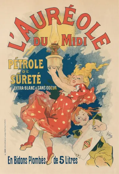 Middagens aura av Jules Chéret