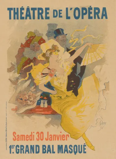Theatre de L’Opera av Jules Chéret