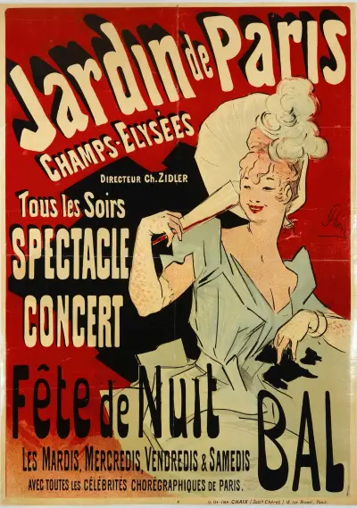 Tous Les Soirs Spectacle Concert av Jules Chéret