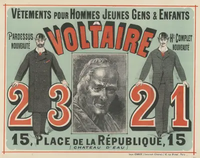 Herrkläder för unga män och barn hos Voltaire av Jules Chéret