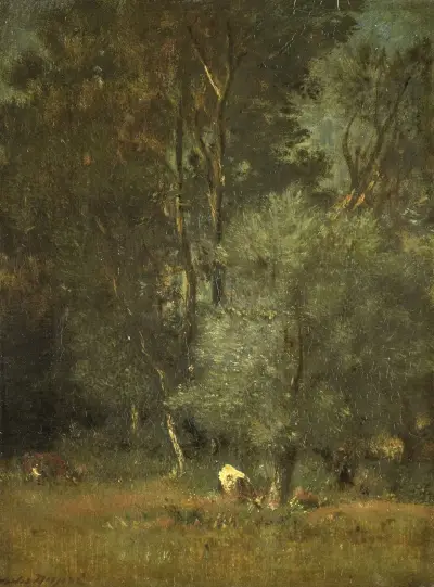 Waldansicht von Jules Dupré