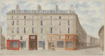 Numéros 1 et 3 rue Babille (actuelle rue de Viarmes), 1er arrondissement av Jules Gaildrau