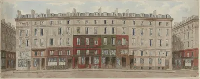 Numéros 15 à 27 rue de Viarmes, 1er arrondissement av Jules Gaildrau