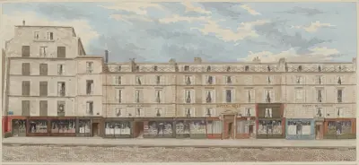 Numéros 16 à 22 de la rue Racine, 6ème arrondissement av Jules Gaildrau