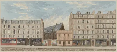 Numéros 4 à 10 de la rue Racine, 6ème arrondissement av Jules Gaildrau