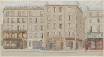 Rue Beaubourg Nº16 à 20, 4ème arrondissement av Jules Gaildrau