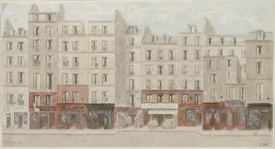 Rue Beaubourg Nº2 à 14, 4ème arrondissement av Jules Gaildrau