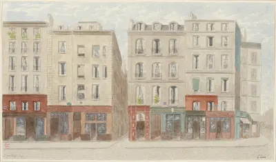 Rue Beaubourg Nº22 à 28, 3ème arrondissement av Jules Gaildrau