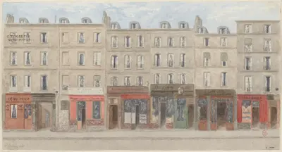 Rue Beaubourg Nº30 à 36, 3ème arrondissement av Jules Gaildrau