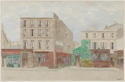 Rue Beaubourg nº31 à 35, 3ème arrondissement av Jules Gaildrau