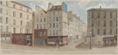 Rue de la Bûcherie Nº21 à 25, 5ème arrondissement av Jules Gaildrau