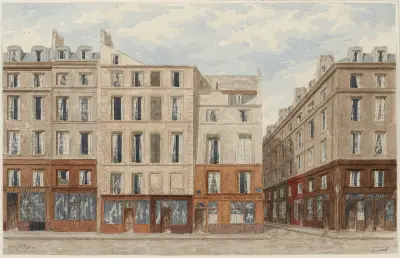 Rue des Deux-Ecus Nº24 à28 (actuelle rue Berger), 1er arrondissement av Jules Gaildrau