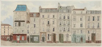 Rue du Fouarre Nº1 à 11, 5ème arrondissement av Jules Gaildrau