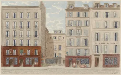 Rue du Four nr 20–26, 6:e arrondissementet av Jules Gaildrau