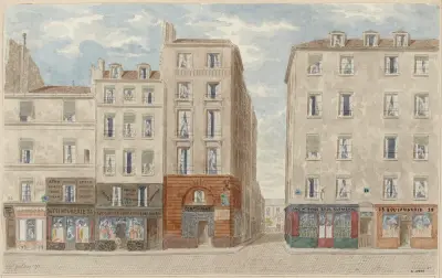 Rue du Four Nº28 à 34, 6ème arrondissement av Jules Gaildrau