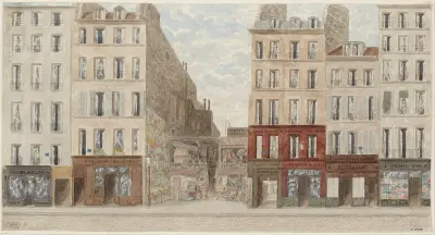 Rue du Four Nº8 à 16, 6ème arrondissement av Jules Gaildrau