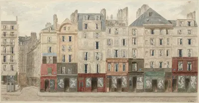 Rue Galande Nº1 à 13, 5ème arrondissement av Jules Gaildrau