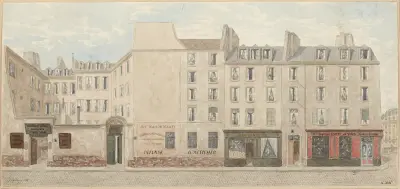 Rue Thévenot nº2 à 6 (actuelle rue Réaumur), 3ème arrondissement av Jules Gaildrau