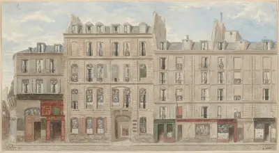 Rue Thévenot nr 22–26 (nuvarande rue Réaumur), 3:e arrondissementet av Jules Gaildrau