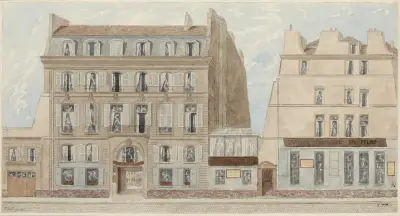 Rue Thévenot nº6 och 8 (nuvarande rue Réaumur), 3:e arrondissementet av Jules Gaildrau