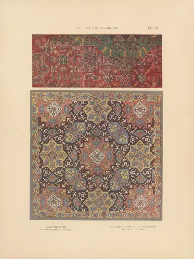 La collection Kelekian; Étoffes & tapis d’Orient & de Venise Pl.015 av Jules Guiffrey